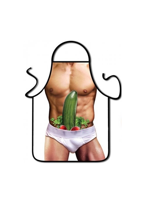 Delantal Pepino cachondo - Camisetas y Delantales para Despedidas