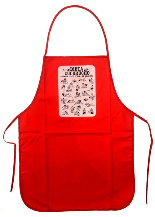 Delantal Dieta del Cucurucho - Camisetas y Delantales para Despedidas