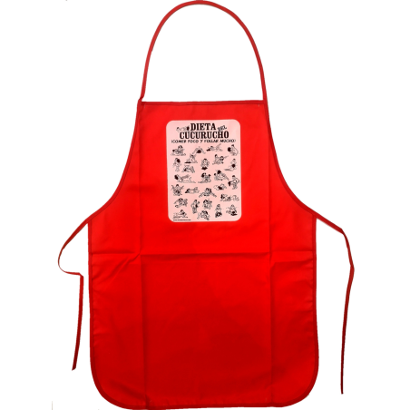 Delantal Dieta del Cucurucho - Camisetas y Delantales para Despedidas