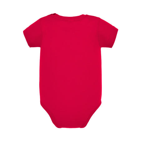 Body Rojo Manga Corta Bebe - Bodys