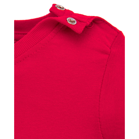 Body Rojo Manga Corta Bebe - Bodys