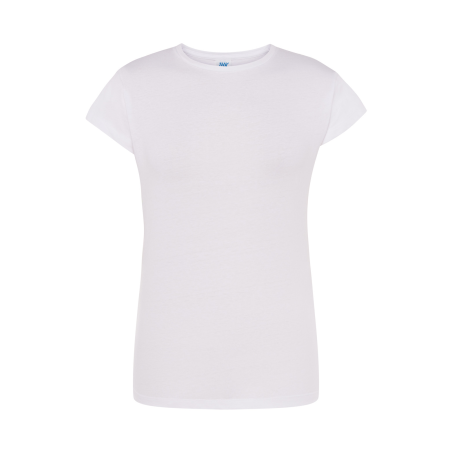 Camiseta Blanca Manga Corta Mujer - Camisetas y Polos