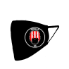 Mascarilla negra Leon circulo Bufalo (Homologada) - Euskal Maskarak Adulto
