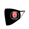 Mascarilla negra Leon circulo Beti Zurekin (Homologada) - Euskal Maskarak Adulto