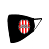 Mascarilla negra Leon Zurigorri Bihotz Zurigorri (Homologada) - Euskal Maskarak Adulto
