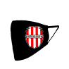 Mascarilla negra Leon Zurigorri Egurre (Homologada) - Euskal Maskarak Adulto