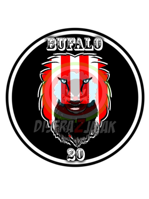 Camiseta Leon Bufalo Adulto - Marea Zurigorri