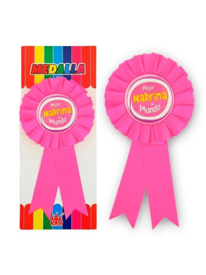 Medalla a la Mejor Madrina del Mundo - Articulos y Decoracion de Fiesta