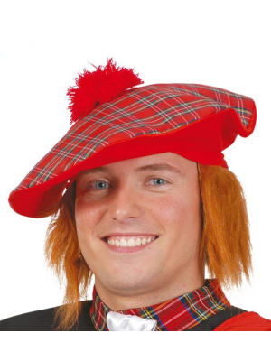 Gorro Escoces con Pelo - Complementos de Escoceses