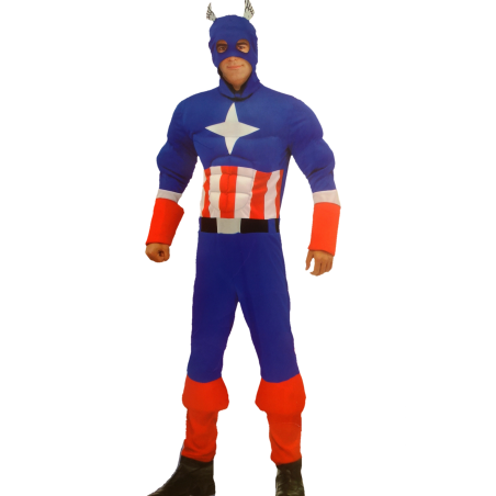 Disfraz de Heroe America - Disfraces de Superheroes para Hombre