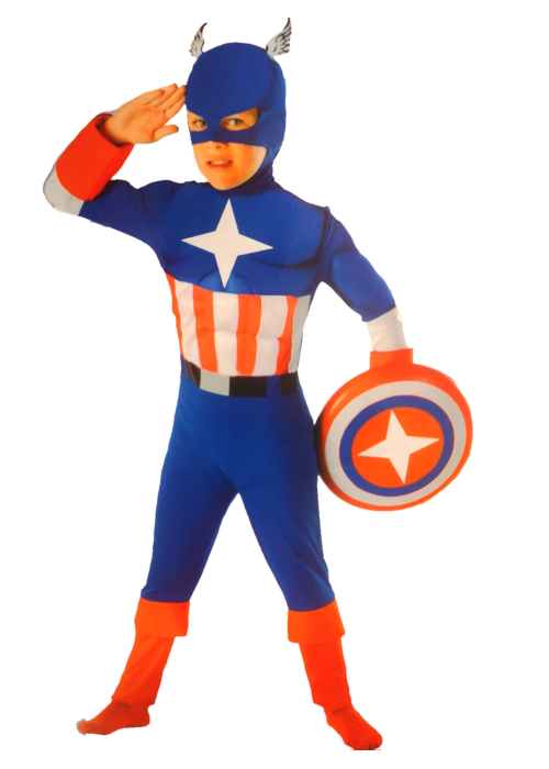 Disfraz de Capitan Star Escudo - Disfraces de Superheroes para Niños