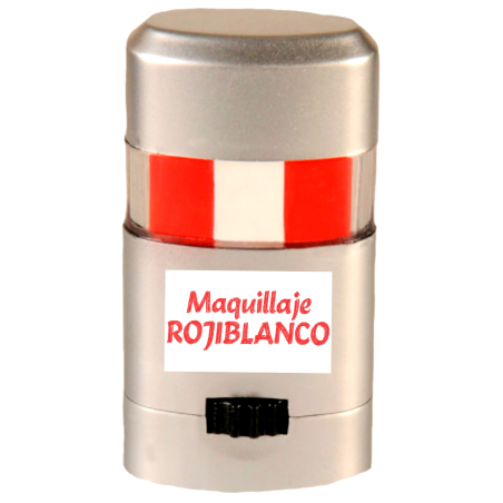 Stick Maquillaje Rojo y Blanco - Marea Zurigorri