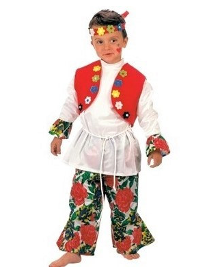 Disfraz de Hippie Blanco Niño - Disfraces de Hippie para Niño