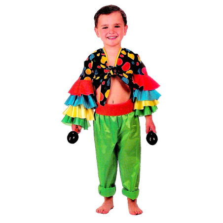Disfraz de Cubano Colores Niño - Disfraces de Rumberos para Niños