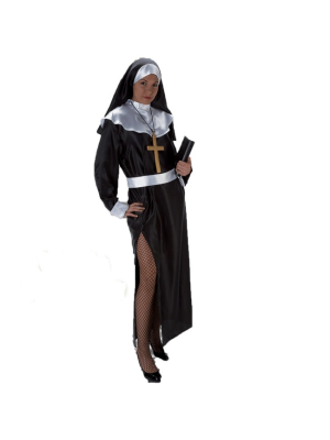 Comprar Disfraz de Monja largo - Disfraces de Monjas para Mujer