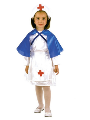 Disfraz de Enfermera Niña - Disfraces de Medicos y Enfermeras para Niñas