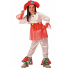 Disfraz de Hippie Blanca Niña - Disfraces de Hippie para Niña