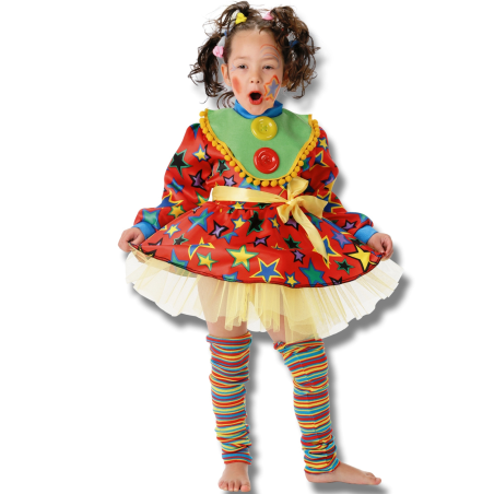 Disfraz de Payasina Niña