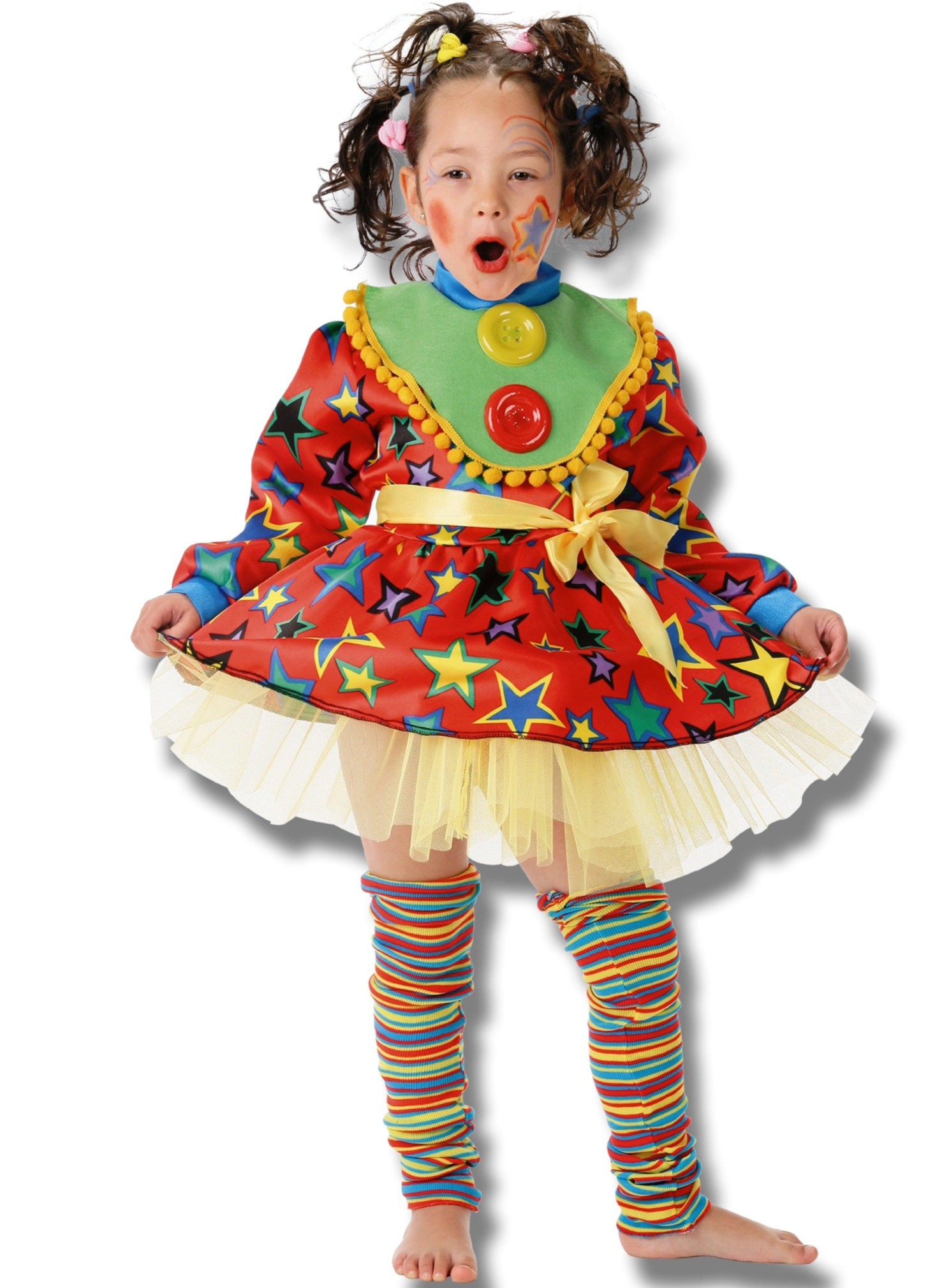 DISFRAZ NIÑO PAYASO ARLEQUIN 7-9 AÑ