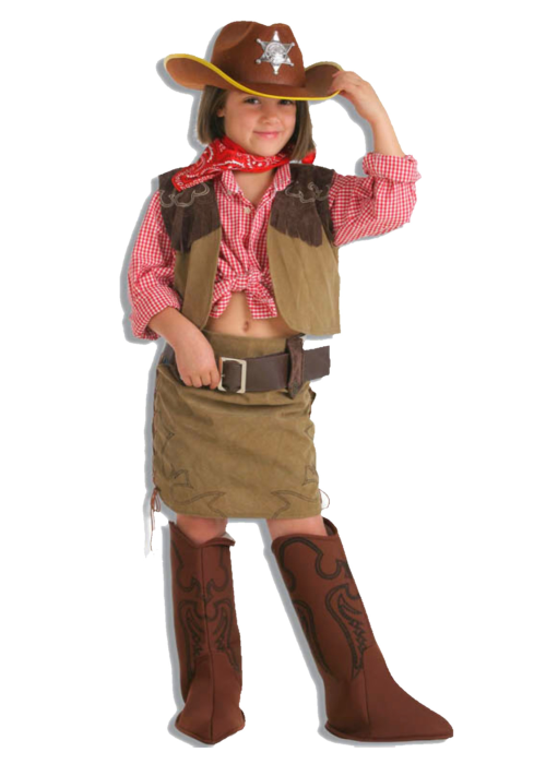 Disfraz de Vaquera Niña - Disfraces del Vaqueros Infantiles