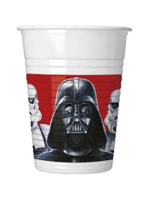 Vasos Star Wars 8 unidades