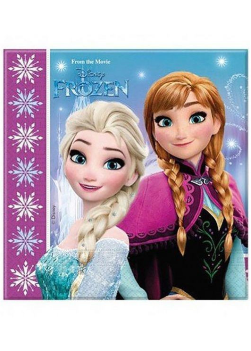 Servilletas Frozen 20 unidades - Fiestas de Cumpleaños de Frozen