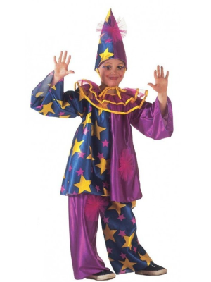 Disfraz de Payaso Estrellas Niño - Disfraces de Payasos para Niños