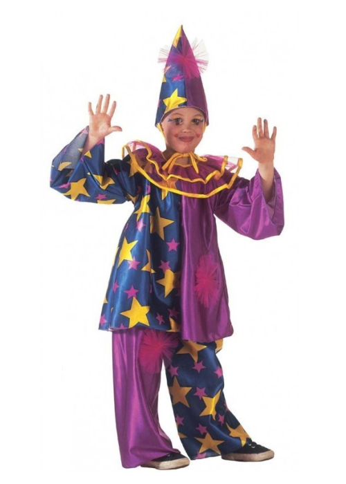 Disfraz de Payaso Estrellas Niño - Disfraces de Payasos para Niños