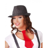 Erosi Hat Gangster Pinstripe bakarrik 3.00€ – mozorro Denda online