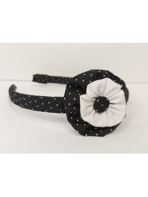 Diadema Motas Flor - Bolsos, Mochilas y Complementos