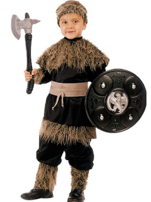 Comprar Disfraz Guerrero Vikingo Niño - Disfraces de Vikingos para Niños