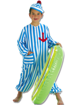 Comprar Disfraz de Bañista Azul Niño - Disfraces de Marinero para Niño
