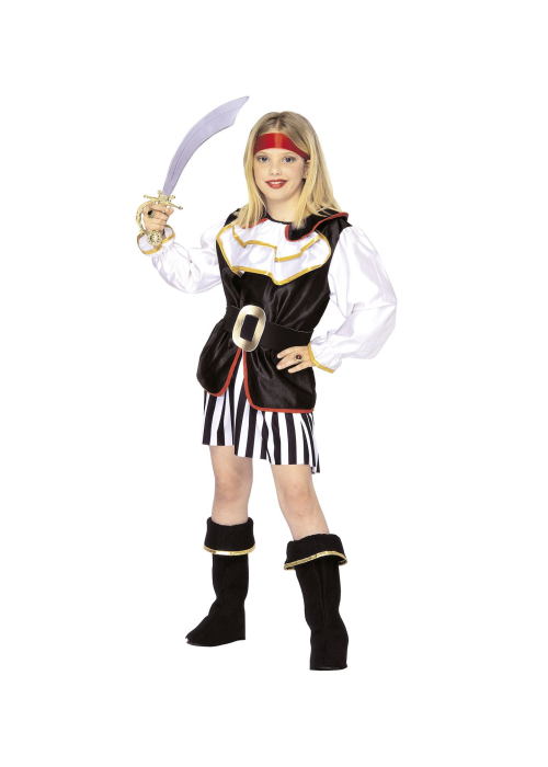 Disfraz de Piratesa Niña - Disfraces de Piratas para Niñas