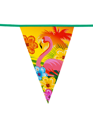 Guirnalda Flamencos - Fiesta Hawaiana