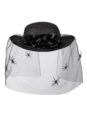 Pamela con Velo y Arañas - Sombreros
