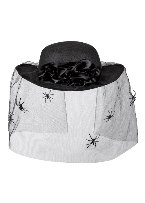 Pamela con Velo y Arañas - Sombreros