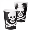 Servilletas Calavera Pirata 12 unid