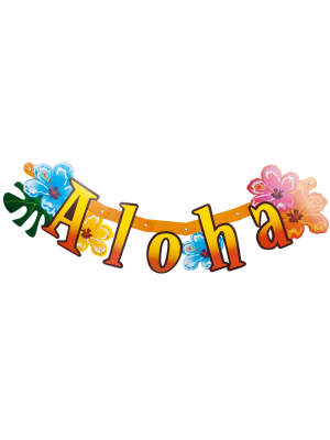 Letrero Aloha - Hawaianos