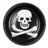 Servilletas Calavera Pirata 12 unid