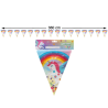 Banderines Triangulares de Unicornios - Fiestas de Cumpleaños de Unicornios
