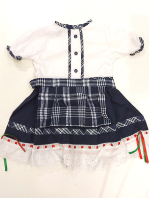 Vestido Arrantzale Cuadros - TRAJES REGIONALES