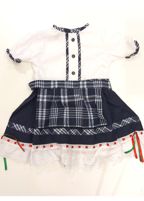 Vestido Arrantzale Cuadros - TRAJES REGIONALES