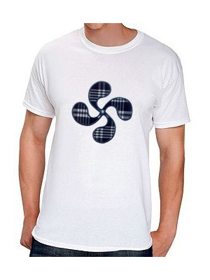 Camiseta Lauburu hombre - Camisas y Camisetas Regionales Hombre