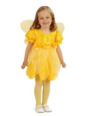 Disfraz de Hada Amarilla Bebe - Disfraces de Hadas y Duendes para Bebes