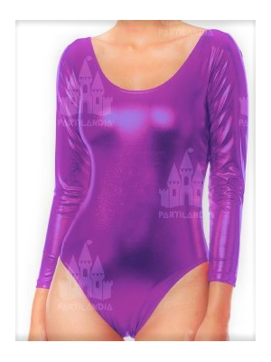 Body Morado Brillo - Chaquetas y Camisetas