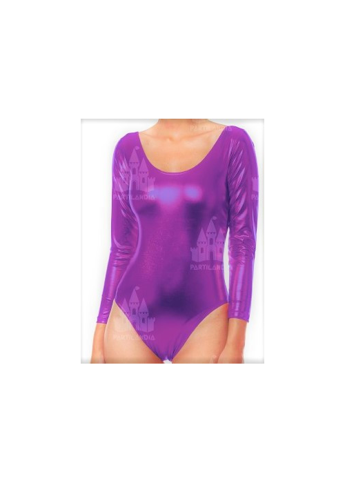 Body Morado Brillo - Chaquetas y Camisetas