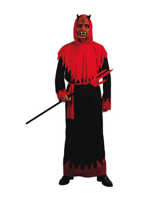 Disfraz de Demonio Tunica Hombre - Disfraces de Angeles y Demonio para Hombres