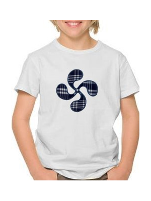 Camiseta Lauburu niño - Camisas y Camisetas regionales Niño
