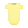 Body Amarillo Manga Corta Bebe