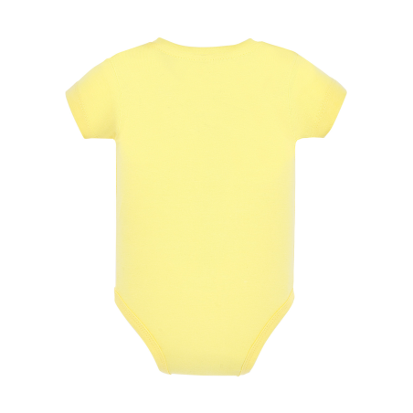Body Amarillo Manga Corta Bebe - Bodys